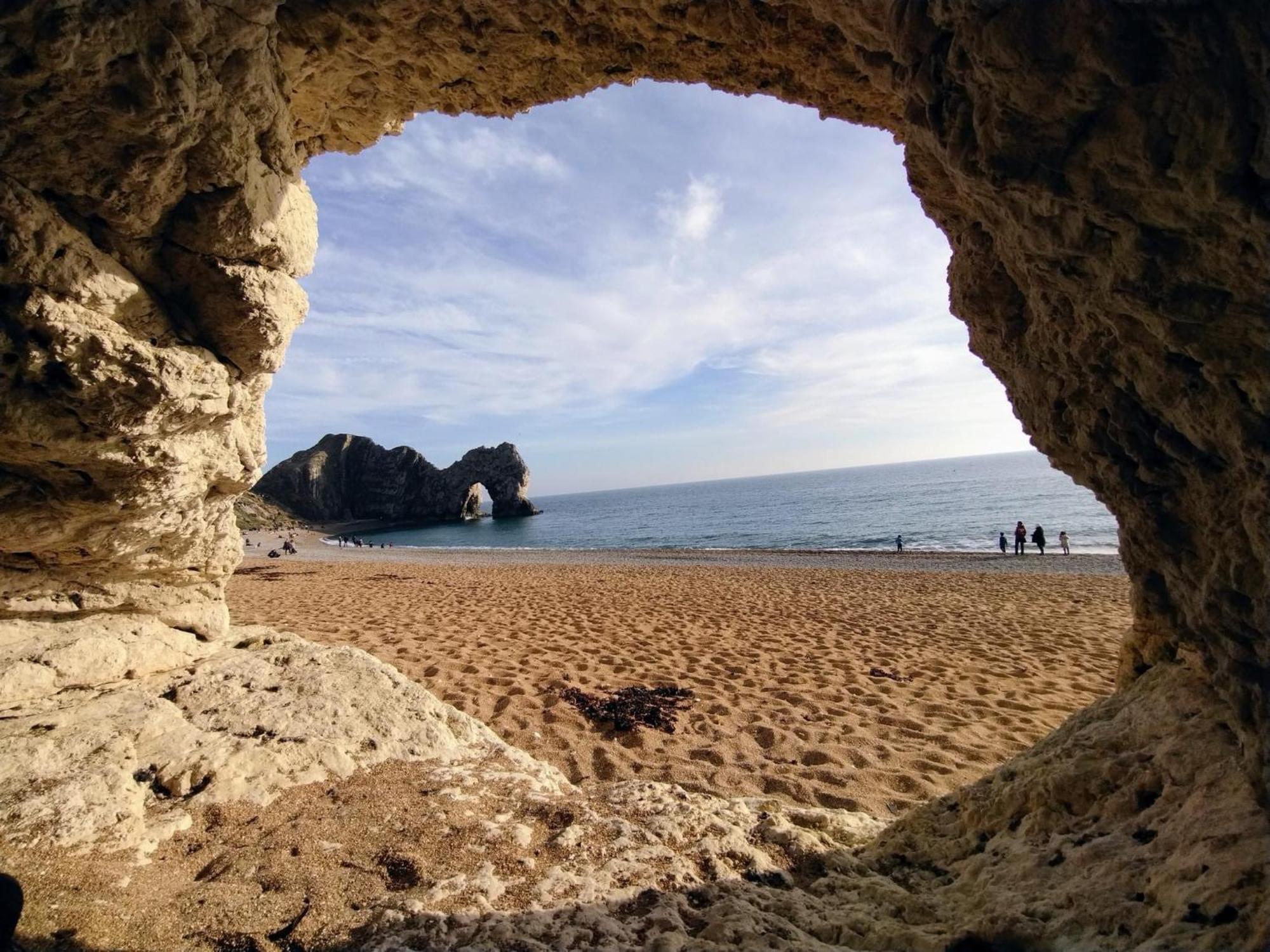 Emma'S Sea View 2-Bedroom Caravan At Durdle Door Near Wareham Dorset ويست لولوورث المظهر الخارجي الصورة