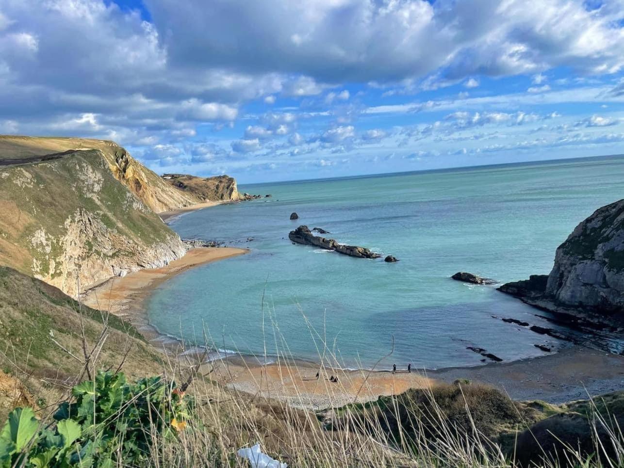 Emma'S Sea View 2-Bedroom Caravan At Durdle Door Near Wareham Dorset ويست لولوورث المظهر الخارجي الصورة