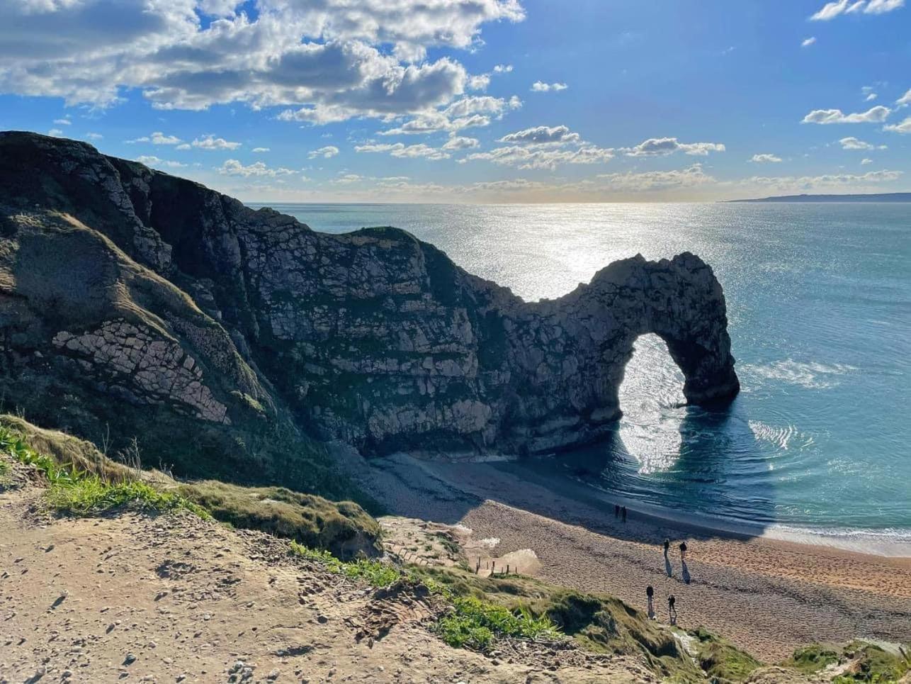 Emma'S Sea View 2-Bedroom Caravan At Durdle Door Near Wareham Dorset ويست لولوورث المظهر الخارجي الصورة